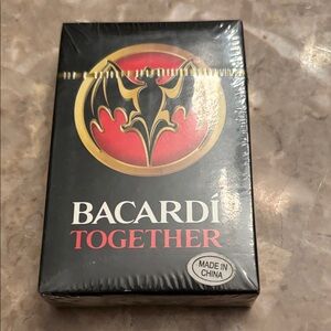 Never opened Bacardi Together Playing Cards